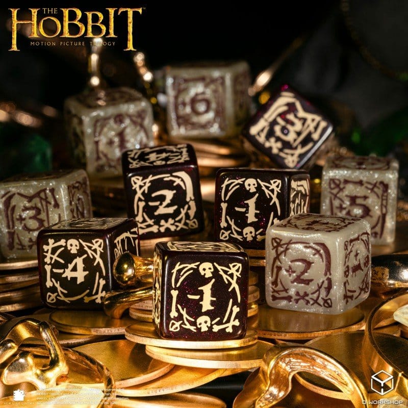 Der Hobbit: 10er D6 Würfelset Goblins Image 3