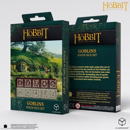 Der Hobbit: 10er D6 Würfelset Goblins Image 5