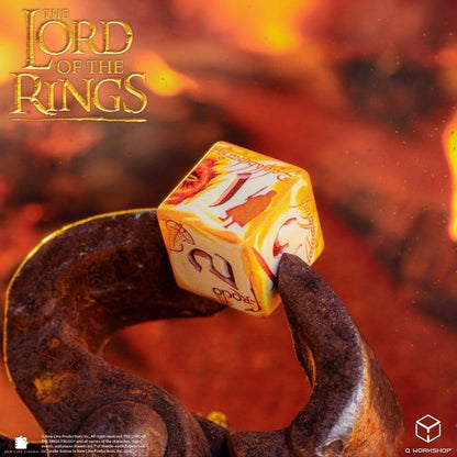 Der Herr der Ringe Full Art 7er-Würfelset Ringträger (Whitefire Radiance) Image 6