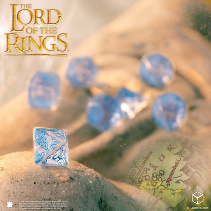 Der Herr der Ringe 7er-Würfelset Bruchtal (Wasser) Image 7