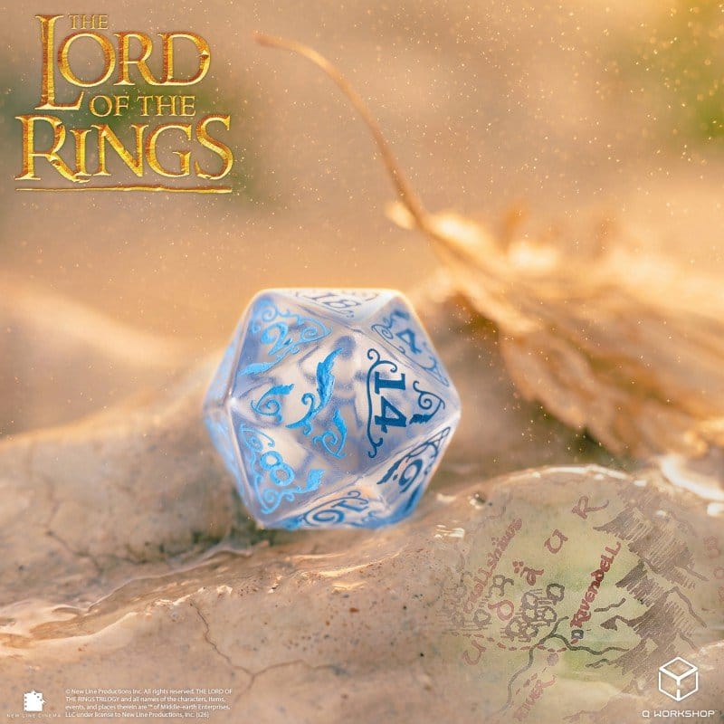Der Herr der Ringe 7er-Würfelset Bruchtal (Wasser) Image 8