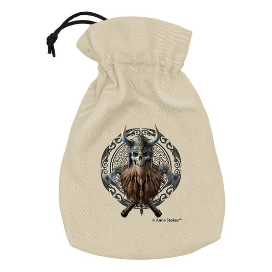 Anne Stokes Würfelbeutel Viking Skull Image