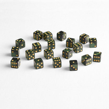 Q Workshop Würfel Set Full Pack D6 Grün (20) Image 2