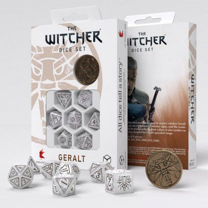 The Witcher Würfel Set Geralt The White Wolf (7) Image 2