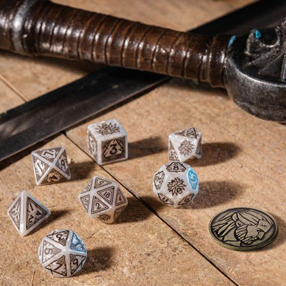 The Witcher Würfel Set Geralt The White Wolf (7) Image 3