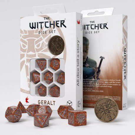 The Witcher Würfel Set Geralt The Monster Slayer (7) Image 2