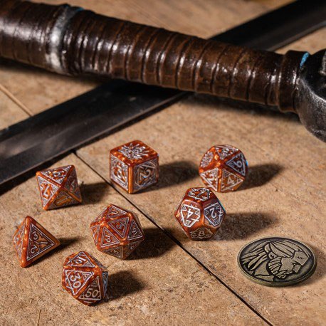The Witcher Würfel Set Geralt The Monster Slayer (7) Image 3