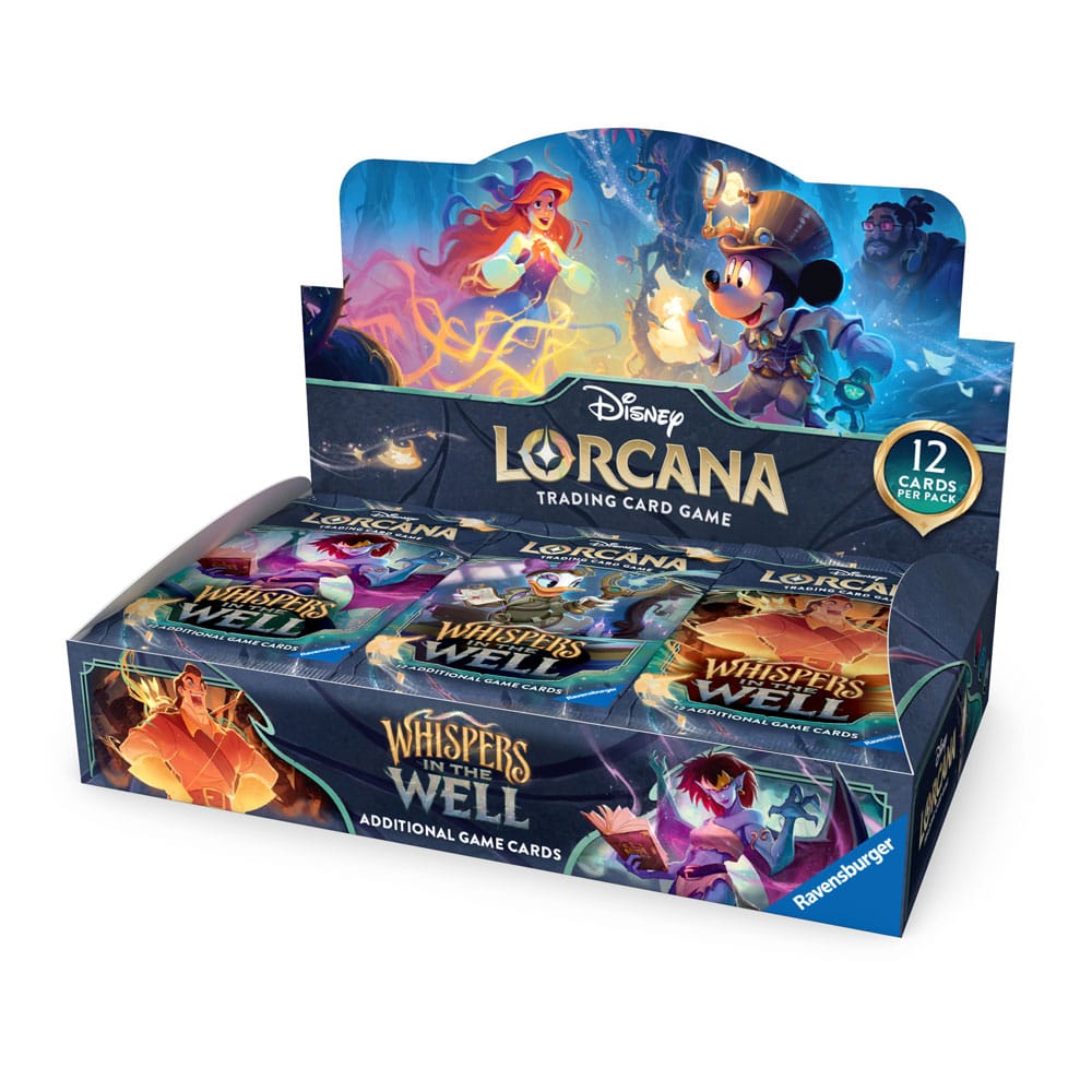 Disney Lorcana TCG Whispers in the Well Booster Display (24) *Englische Edition* Image 1