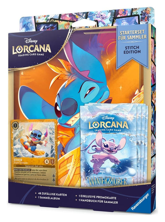 Disney Lorcana TCG Starterset für Sammler Stitch Edition *Deutsche Edition* Image 1