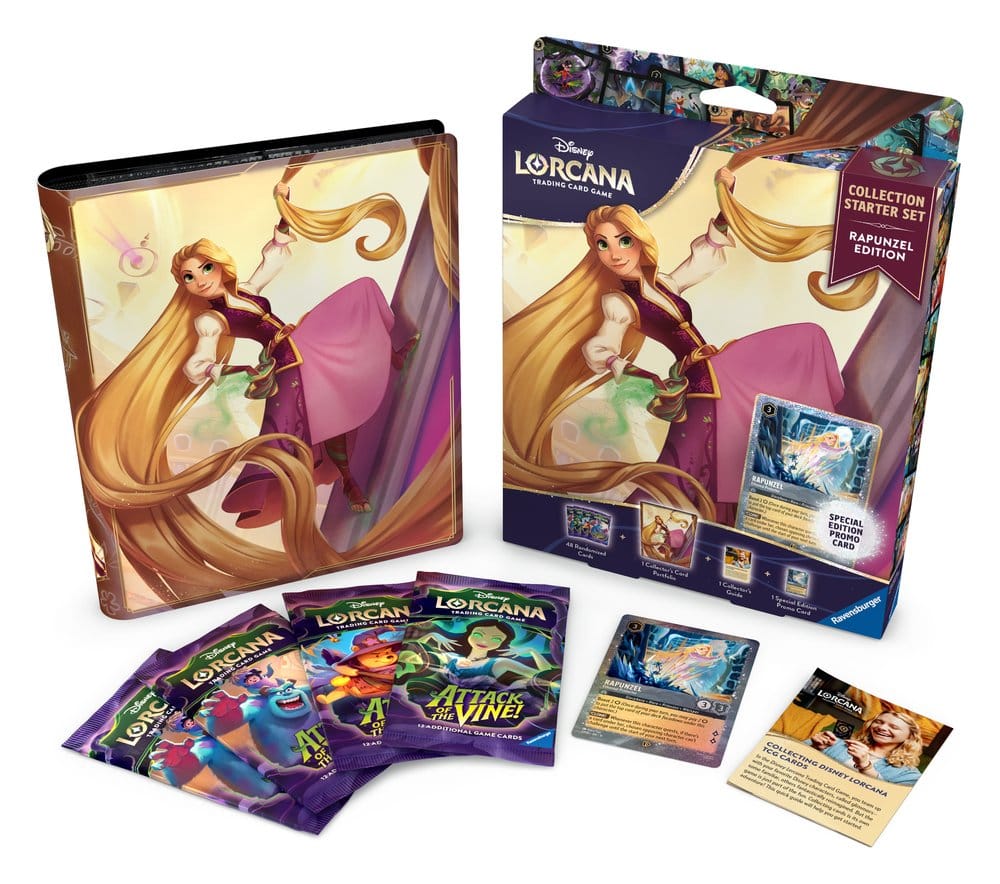 Disney Lorcana TCG Starterset für Sammler Rapunzel Edition *Englische Version* Image 4