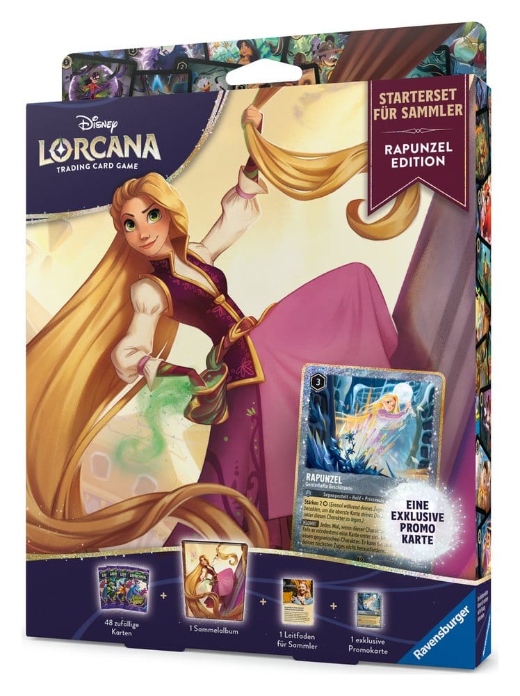 Disney Lorcana TCG Starterset für Sammler Rapunzel Edition *Deutsche Version* Image 1
