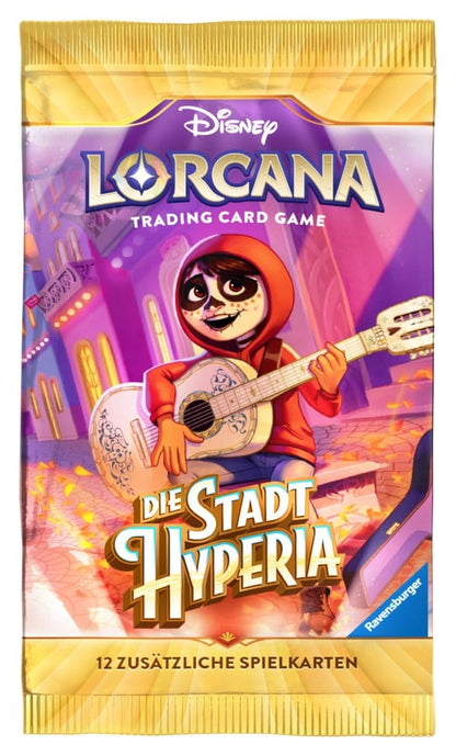Disney Lorcana TCG Die Stadt Hyperia Booster Display (24) *Deutsche Version* Image 4