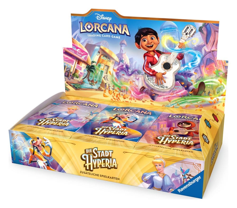 Disney Lorcana TCG Die Stadt Hyperia Booster Display (24) *Deutsche Version* Image 1