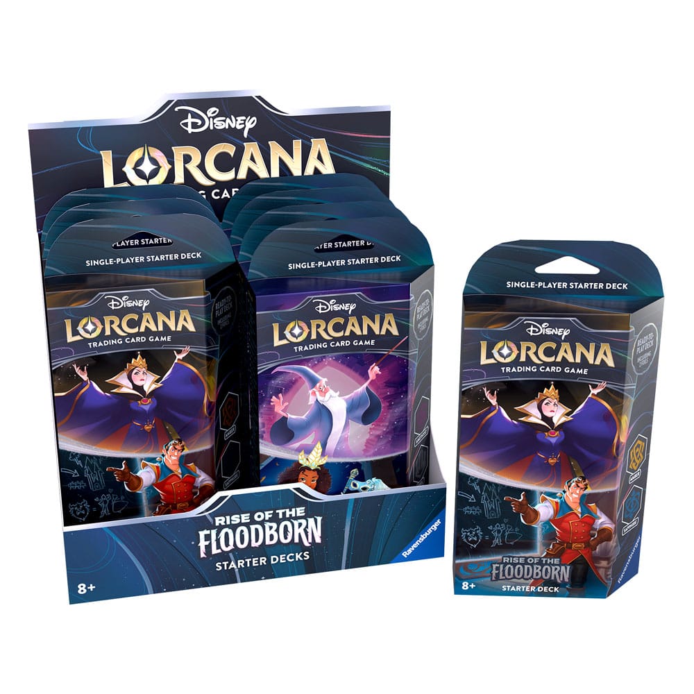 Disney Lorcana TCG Rise of the Floodborn Starter Decks Display (8) *Englische Edition* Image 2