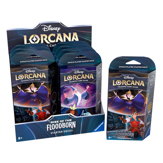 Disney Lorcana TCG Rise of the Floodborn Starter Decks Display (8) *Englische Edition* Image 2