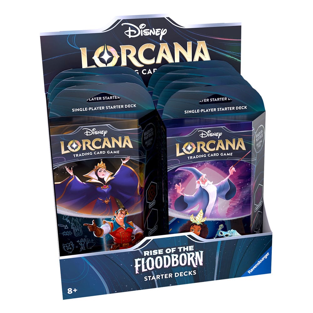 Disney Lorcana TCG Rise of the Floodborn Starter Decks Display (8) *Englische Edition* Image 1