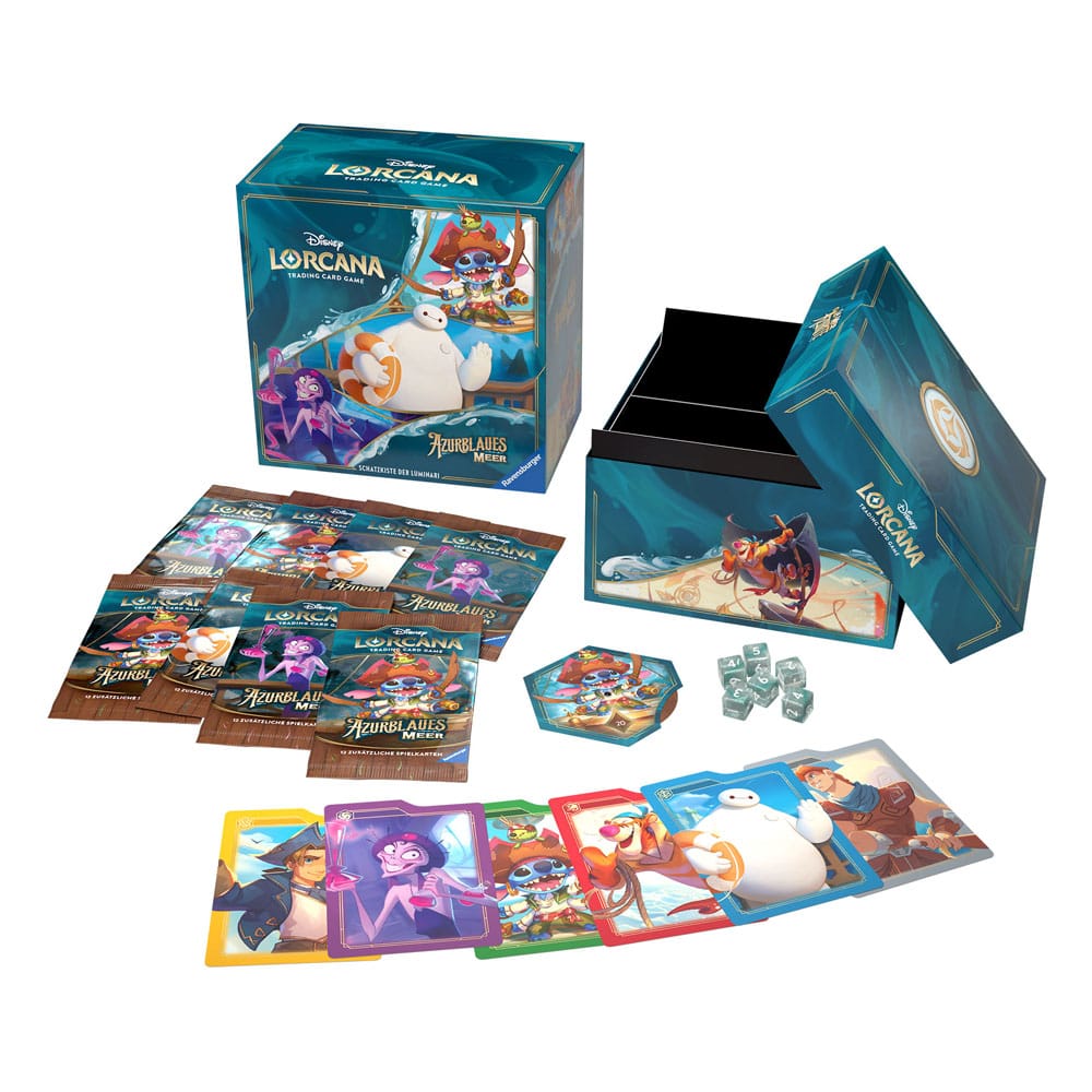 Disney Lorcana TCG Azurblaues Meer Schatzkiste der Luminari *Deutsche Edition* Image 2