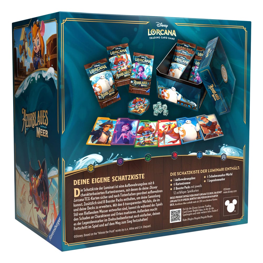 Disney Lorcana TCG Azurblaues Meer Schatzkiste der Luminari *Deutsche Edition* Image 3