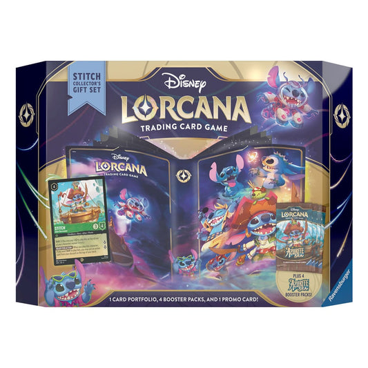 Disney Lorcana TCG Azurite Sea Geschenk-Set Stitch *Englische Edition* Image 1
