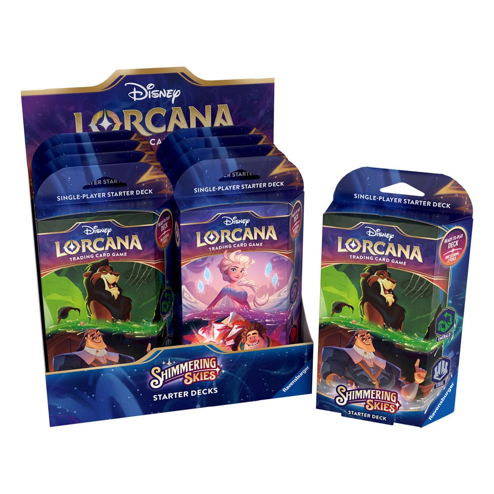 Disney Lorcana TCG Shimmering Skies Starter Decks Display (8) *Englische Edition* Image 1