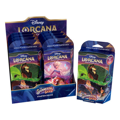 Disney Lorcana TCG Shimmering Skies Starter Decks Display (8) *Englische Edition* Image 1