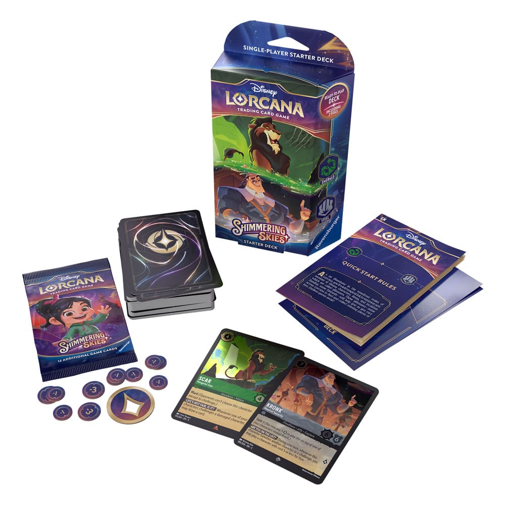 Disney Lorcana TCG Shimmering Skies Starter Decks Display (8) *Englische Edition* Image 3