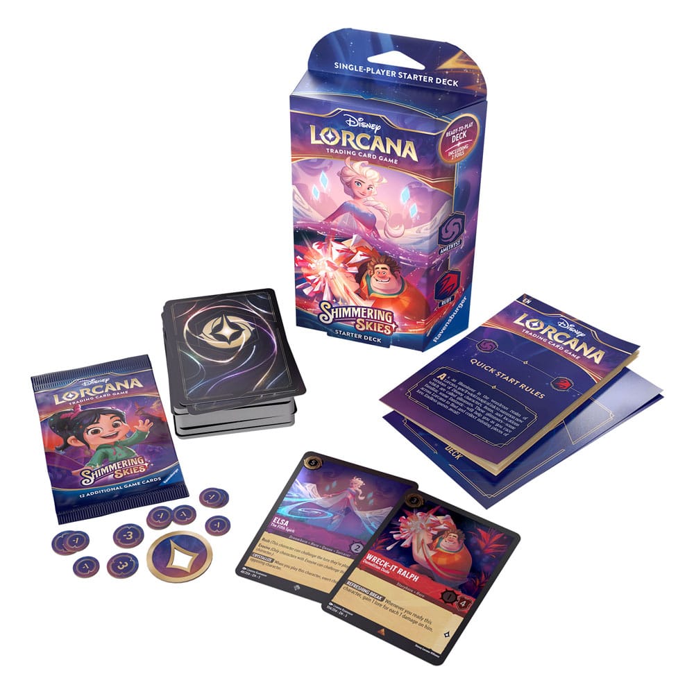 Disney Lorcana TCG Shimmering Skies Starter Decks Display (8) *Englische Edition* Image 5