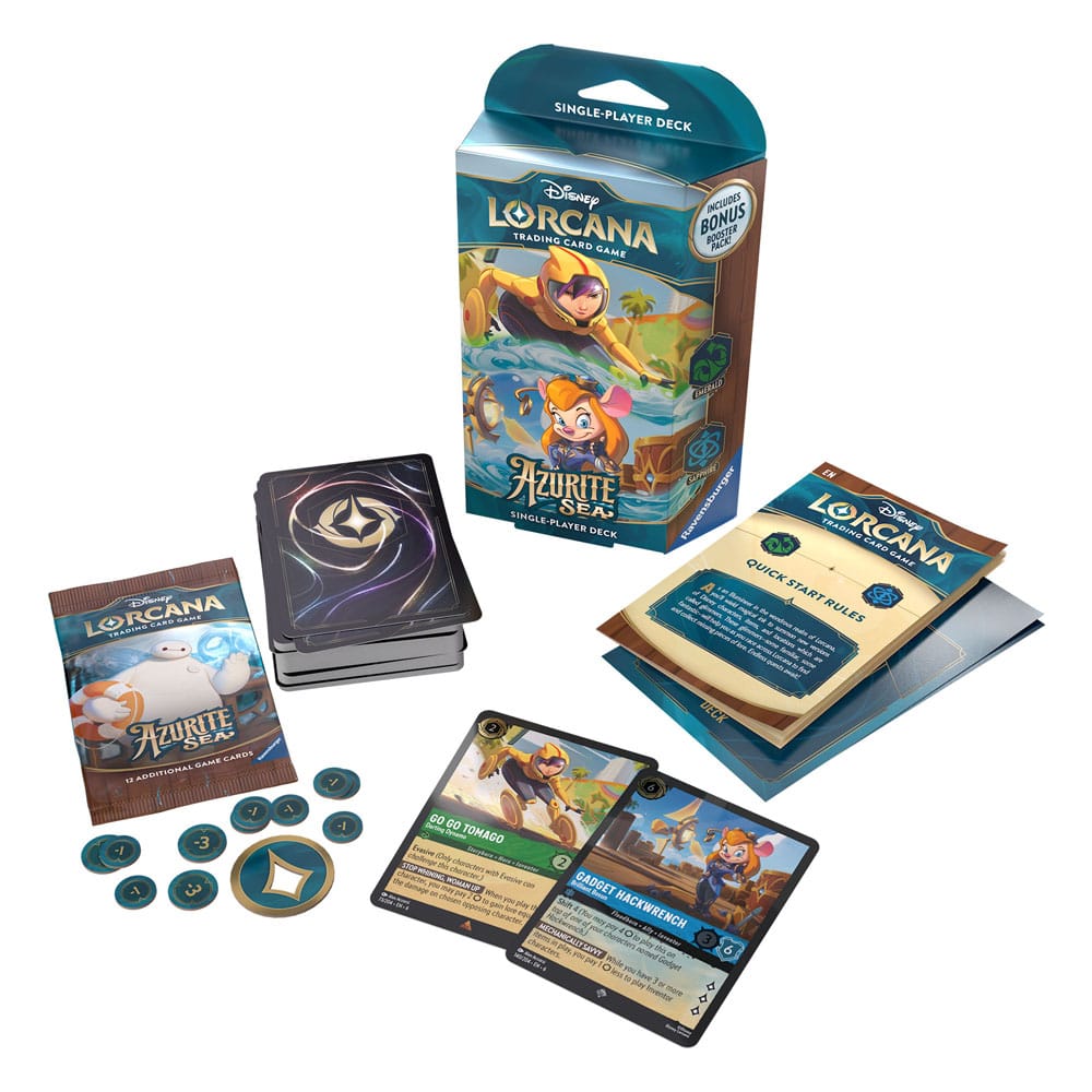 Disney Lorcana TCG Azurite Sea Starter Decks Display (8) *Englische Edition* Image 5