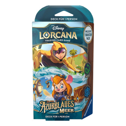Disney Lorcana TCG Azurblaues Meer Starter Decks Display (8) *Deutsche Edition* Image 6