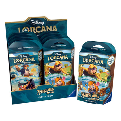 Disney Lorcana TCG Azurblaues Meer Starter Decks Display (8) *Deutsche Edition* Image 7