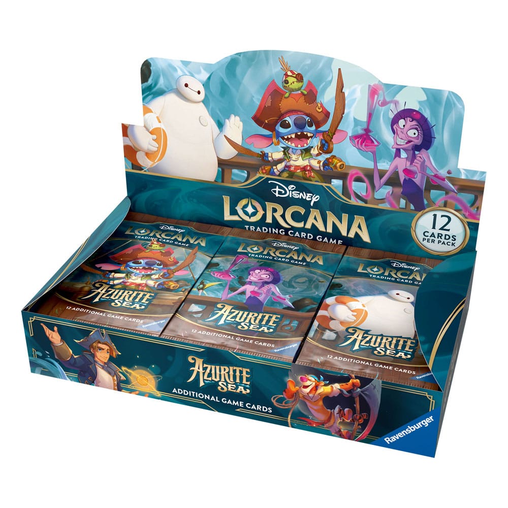 Disney Lorcana TCG Azurite Sea Booster Display (24) *Englische Edition* Image 1
