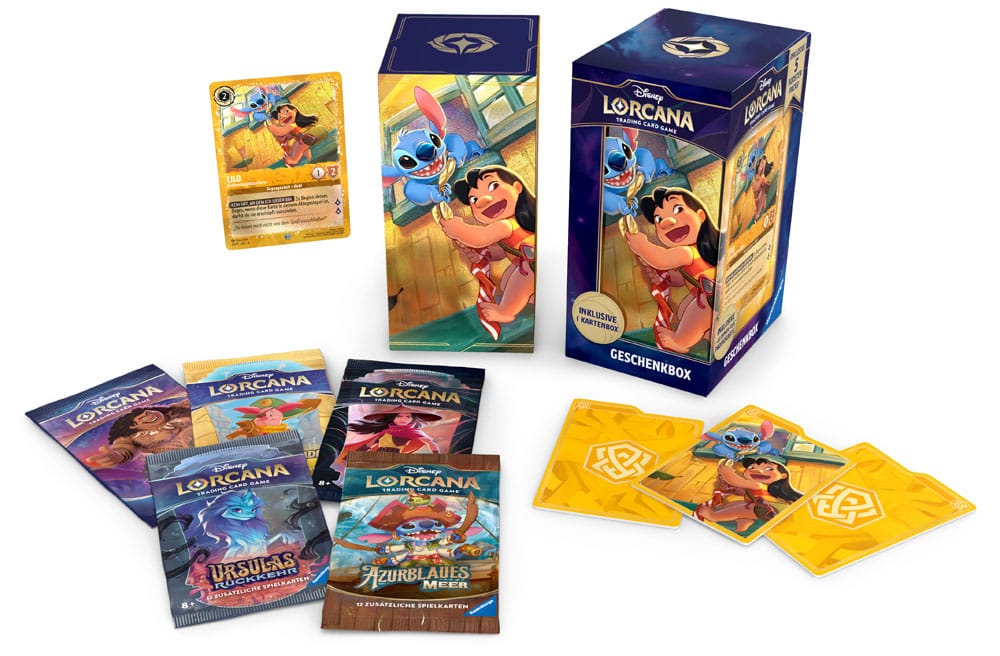 Disney Lorcana TCG Archazias Insel Geschenk-Set Stitch *Deutsche Edition* Image 9