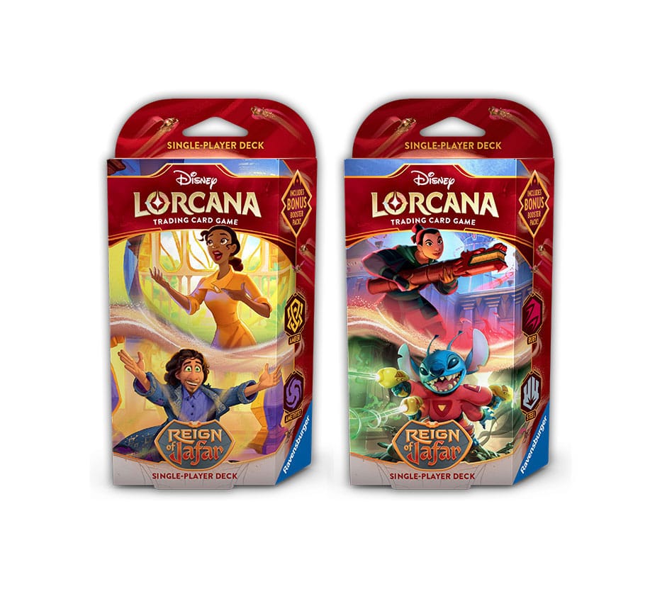 Disney Lorcana TCG Reign of Jafar Starter Decks Display (8) *Englische Edition* Image