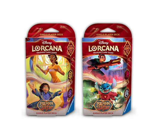 Disney Lorcana TCG Reign of Jafar Starter Decks Display (8) *Englische Edition* Image