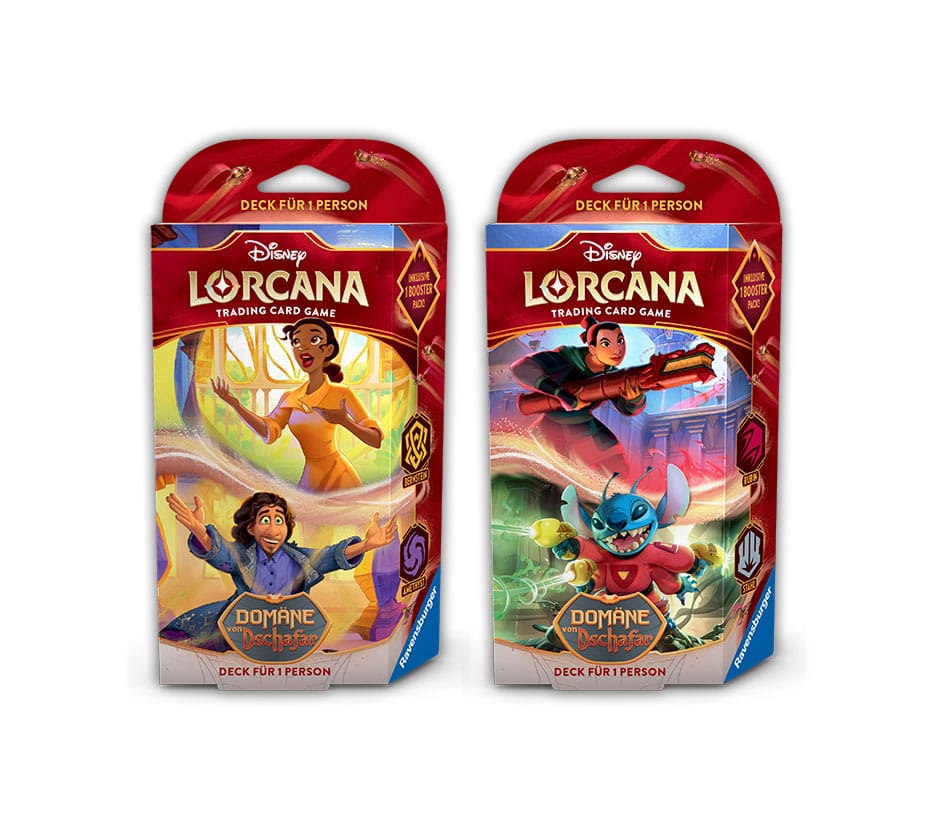 Disney Lorcana TCG Domäne von Dschafar Starter Decks Display (8) *Deutsche Edition* Image
