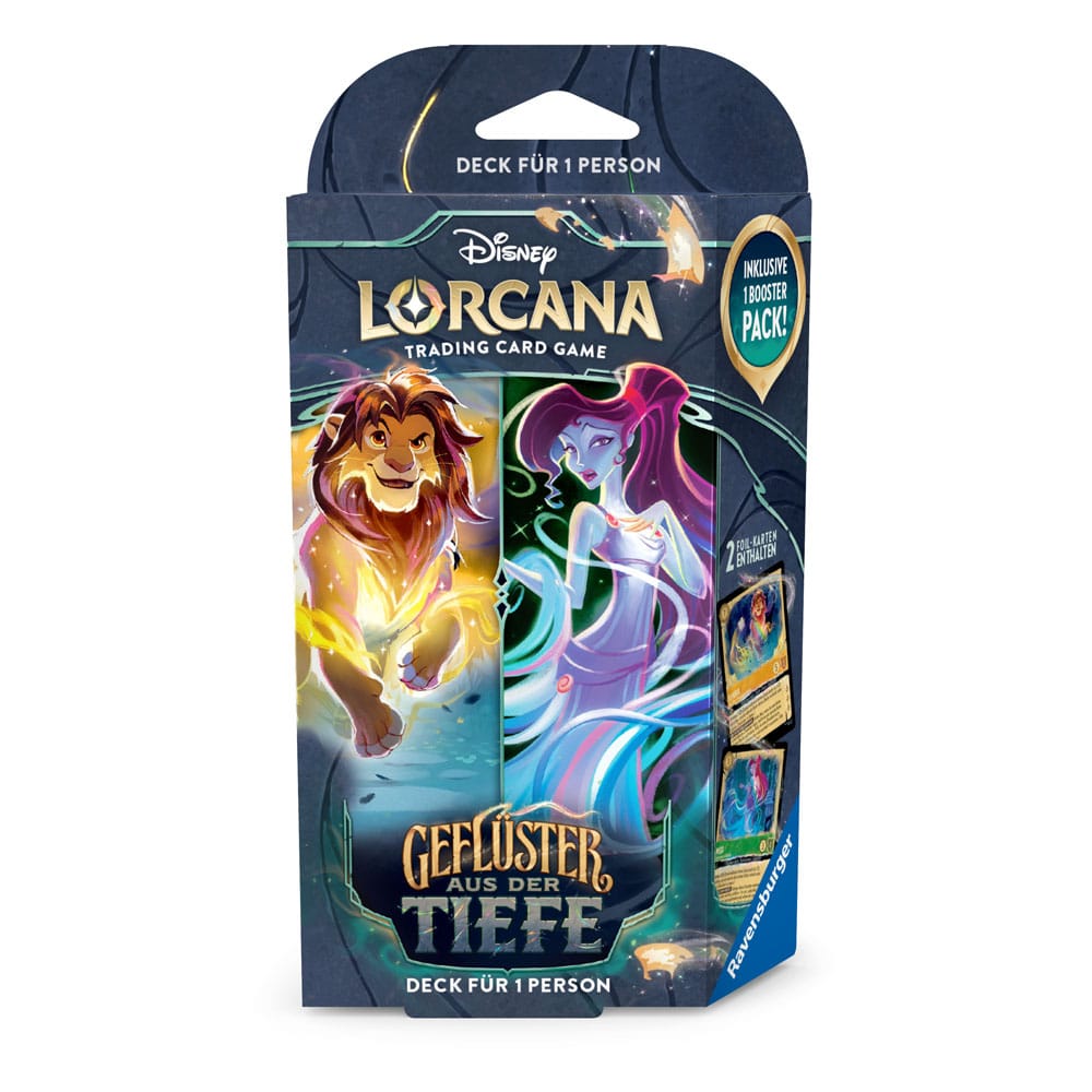 Disney Lorcana TCG Geflüster aus der Tiefe Starter Decks Display (8) *Deutsche Edition* Image 3