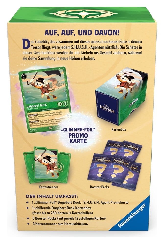 Disney Lorcana TCG Dagobert Duck Geschenkbox *Deutsche Edition* Image 4