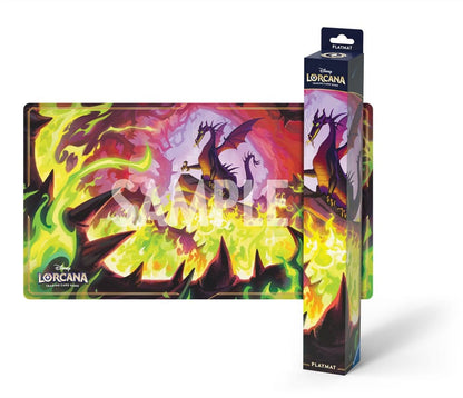 Disney Lorcana TCG Spielmatte Drachenfeuer Image 4