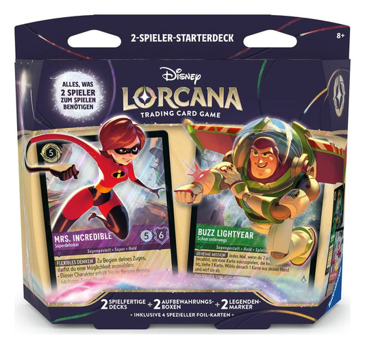 Disney Lorcana TCG 2-Spieler-Starterdeck *Deutsche Edition* Image