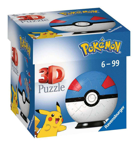 Pokémon 3D Puzzle Pokéballs: Superball (55 Teile) Image 1