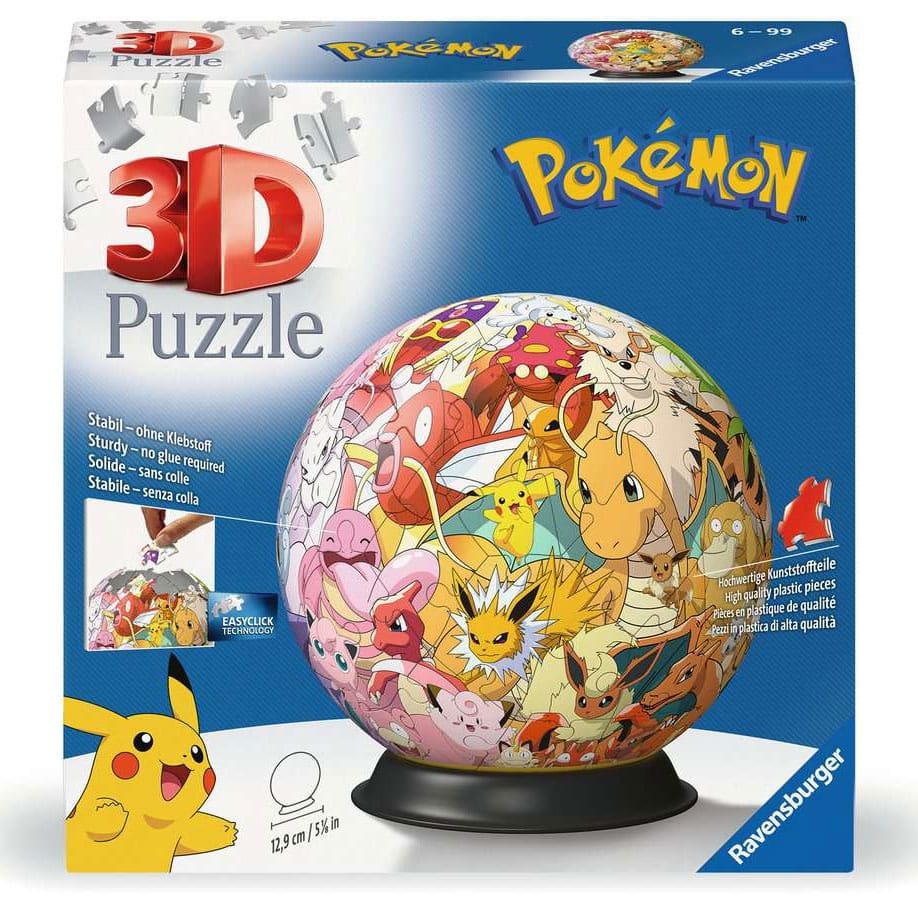 Pokémon 3D Puzzle-Ball Kanto Region (73 Teile) Image 2