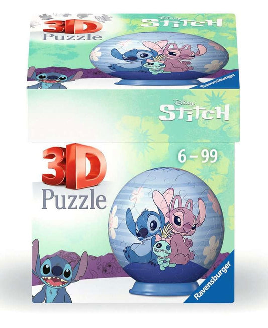 Disney Stitch 3D Puzzle-Ball Stitch & Angel (55 Teile) Image 2