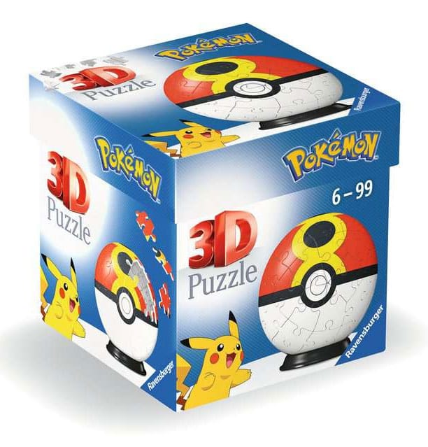 Pokémon 3D Puzzle Pokéballs: Wiederball (55 Teile) Image 2