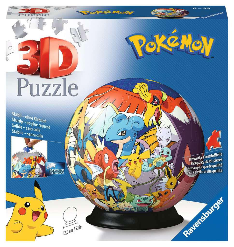 Pokémon 3D Puzzle Ball (73 Teile) Image 1