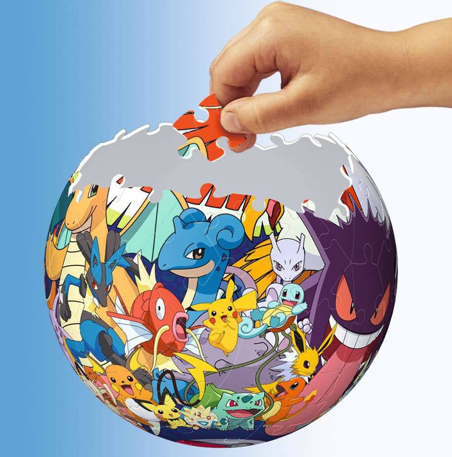 Pokémon 3D Puzzle Ball (73 Teile) Image 4
