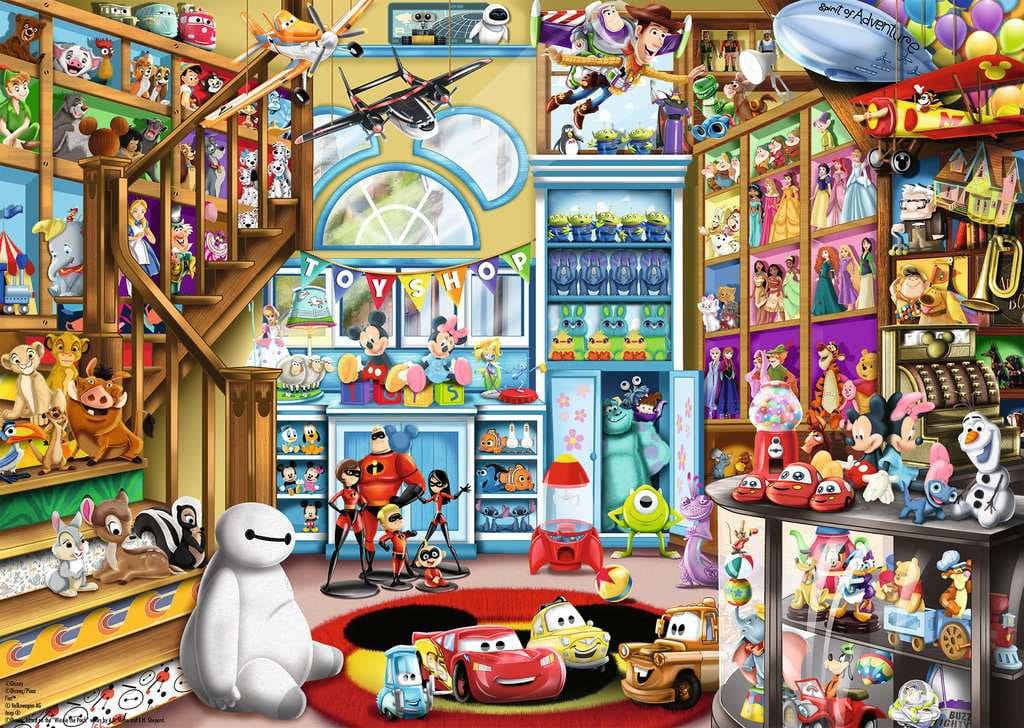Disney Puzzle Im Spielzeugladen (1000 Teile) Image 2