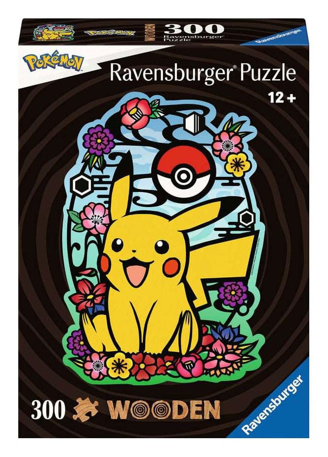 Pokémon WOODEN Holz-Puzzle Pikachu (300 Teile) Image 1