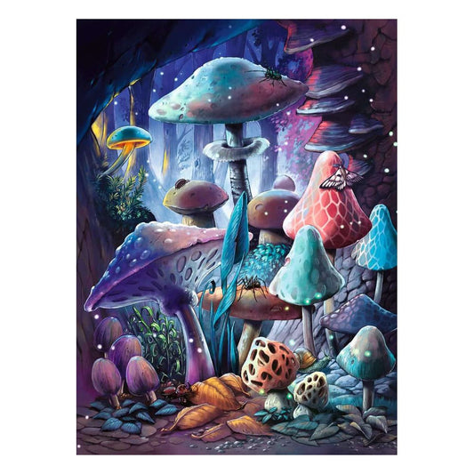 Ravensburger Glow-in-the-Dark Puzzle Pilze im Mondschein (500 Teile) Image 2
