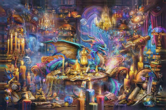 Ravensburger Puzzle Drachenbibliothek (3000 Teile) Image 2