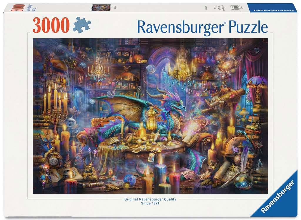 Ravensburger Puzzle Drachenbibliothek (3000 Teile) Image 1